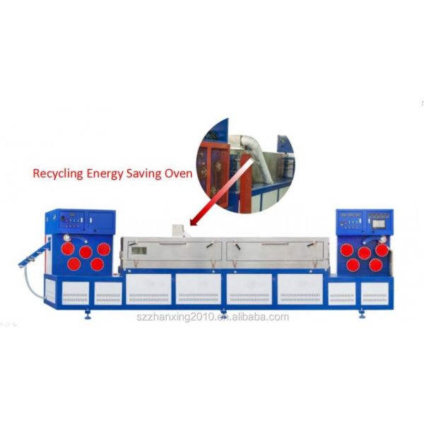 Fully Automatic Co-rotating Parallel Twin-screw PP Strapping Machine with 110+90mm Screw Diameter for High Efficiency Production