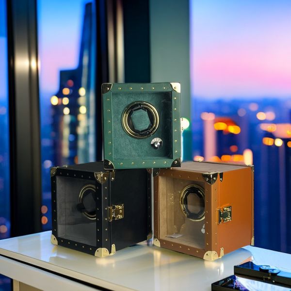 Customized mechanical watch shaker, watch changer, watch storage box, rotating and placing device, single antique ornament