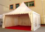 4M * 4M Pagoda Shape Event Tent With 80-100km/h With Wooden Floor