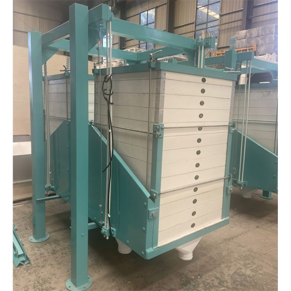 Flour Mill Plansifter, double-bin Plansifter, powder Sifter, wheat corn maize flour mill Sieve Machine