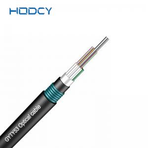 Quality Underground Outdoor Fiber Optic Cable Direct Burial GYTY53 PE Jacket for sale