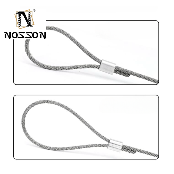 Dependable Performance Aluminum Ferrule for Wire Rope 8 Shape Dependability