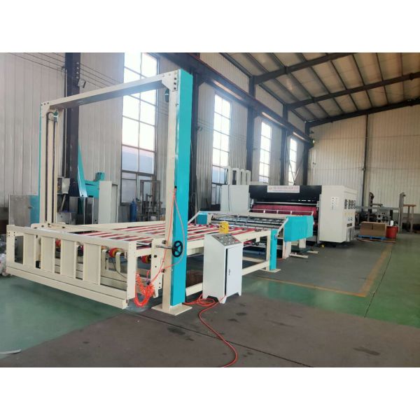 Plc Corrugated 7.5kw Multi Color Flexo Printing Machine