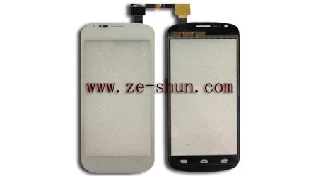 White Cellphone Replacement Touch Screens For ZTE N909
