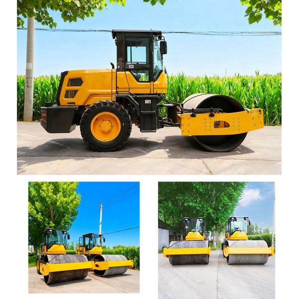 High Quality 1 to 10 Ton Vibratory Roller Compactor Single and Double Drum Asphalt Pedestrian Roller for Construction Projects