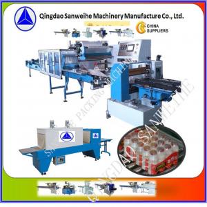 Quality SWSF 800 Shrink Wrap Packing Machine SGS Bottles Full Seal Food Packing Machine for sale