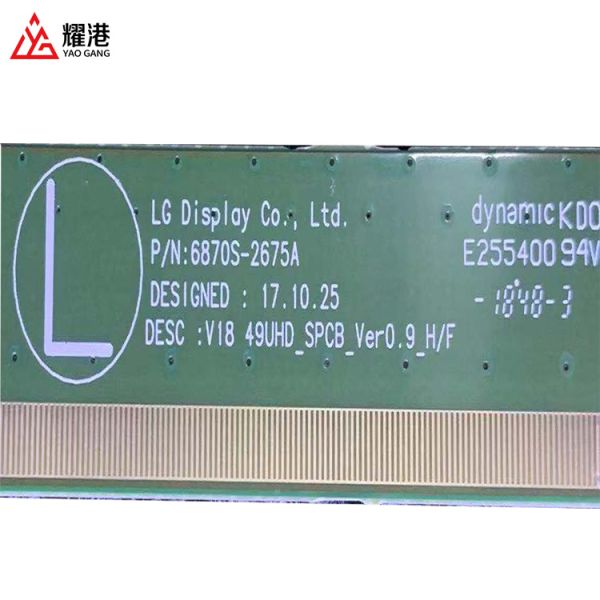 LC490DGJ-SLA1 Lcd Tv Panel Module Open Cell Replacement 49 Inches