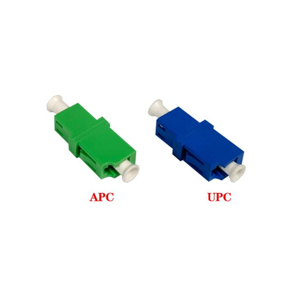 FTTH Network LC APC Simplex Optical Fiber Adapter with High Return Loss, Low Insertion Loss, and Push-and-Pull Structure