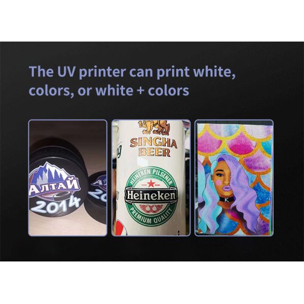 Best A3 Mini UV Printer-Smallest UV Flatbed Printer For Phone Cover Phone Case Printing with bottle holder