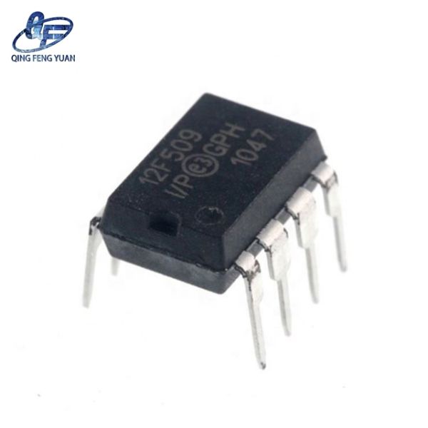PIC12F509-I/P PIC12F509 12F509 New And Original DIP8 Microcontroller Chip PIC12F509-I/P
