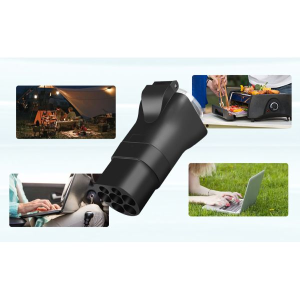 GBT V2L 16A Professional EV Portable Charge Adapter Customized Sockets and Plug for BYD Electric Car IP 55 3.5KW Max