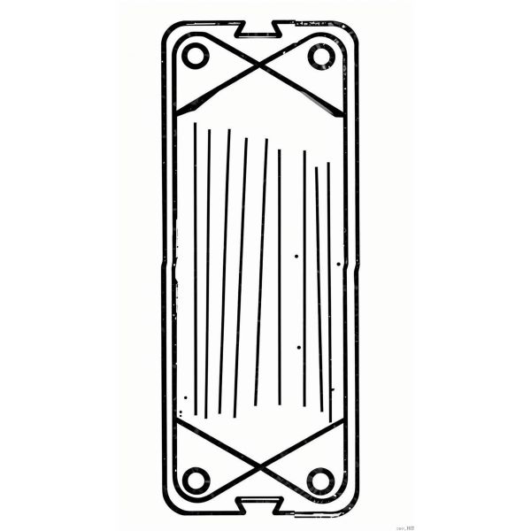 5S Standardized Process Vulcanization Process EPDM High Sealing Plate Heat Exchanger Gasket