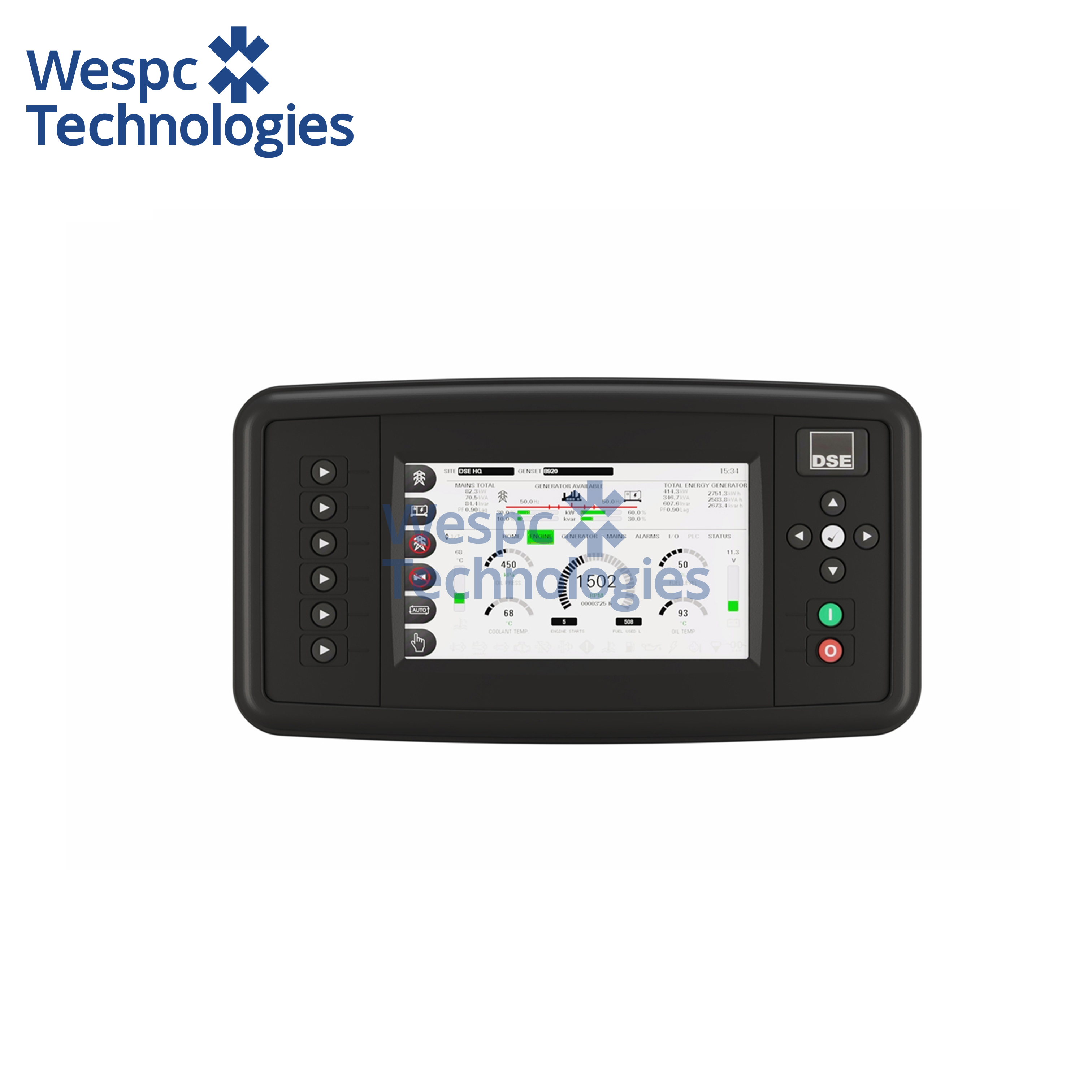WESPC Original DSE8920 7" Colour Load Share & Synchronising Control Module