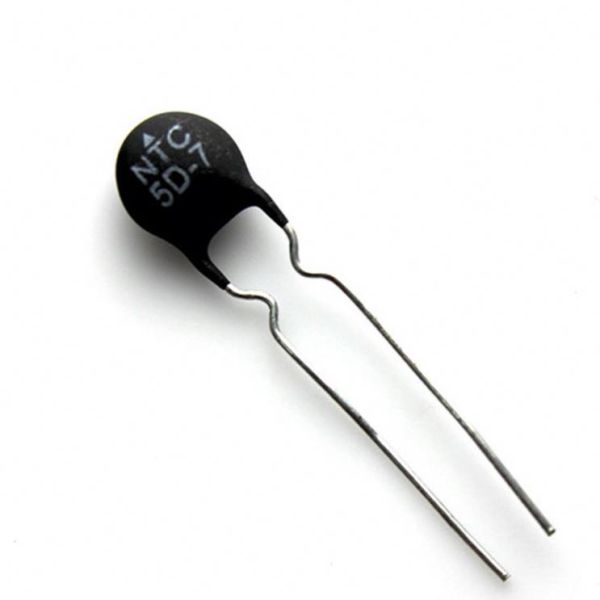 Free Sample Power Black NTC Thermistor MF72 5D-7 In Resistor
