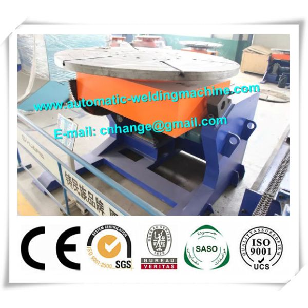 Automatic Welding Positioner Turntable Column And Boom VFD Speed
