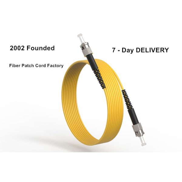 5M OM1 OFNR Riser ST-ST 2.0MM Multimode Fiber Optic Patch Cable