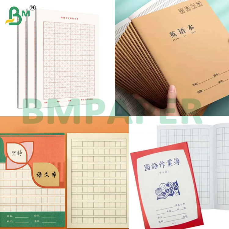 90gsm Good Print Effect Offset Printing Exercise Book Paper Rolls