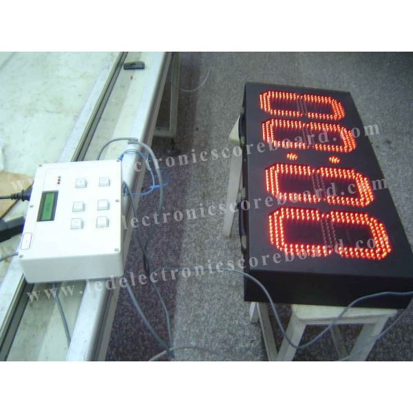 Outdoor / Indoor Remote Control Countdown Timer For Running Sport 12'' 300mm