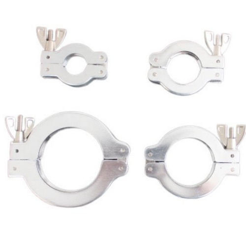 KF Quick Clamp Aluminum Low Vacuum Semiconductor Processing