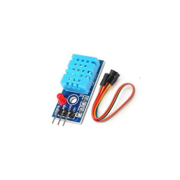 DHT11 Temperature And Humidity Sensor Module With LED With A Calibrated Digital Signal Output