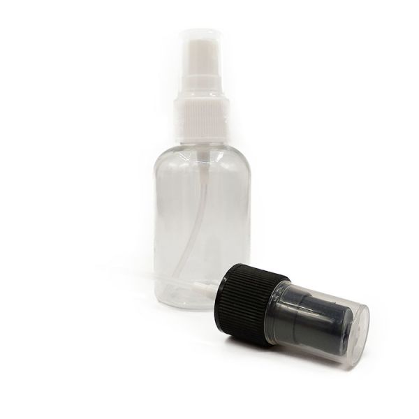 Durable Round PET Plastic Spray Bottles In Various Sizes
