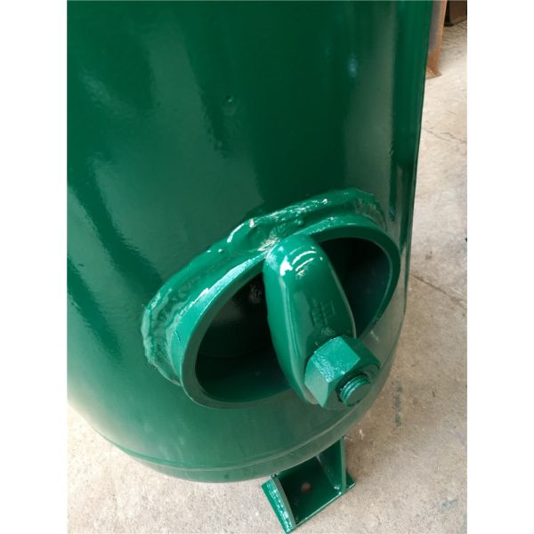Green Color Air Compressor Storage Replacement Tank , Air Compressor Receiver Tank