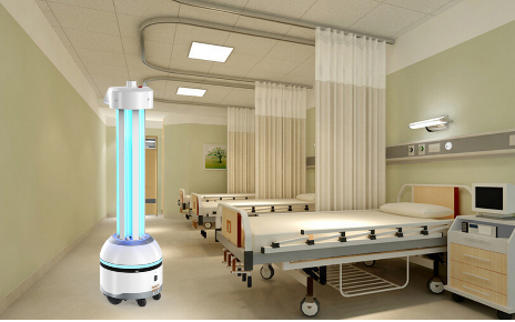 Hospital Safe Uv Light Robot Sanitizer Micro USB 2.0 Interface