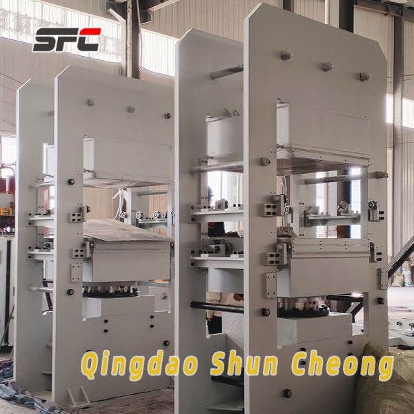 Frame-Plate Vulcanizing Machine view 9
