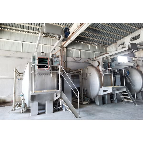 Eco Friendly Atmospheric Dyeing Machine Sustainable Soft Flow Fabric Dyeing