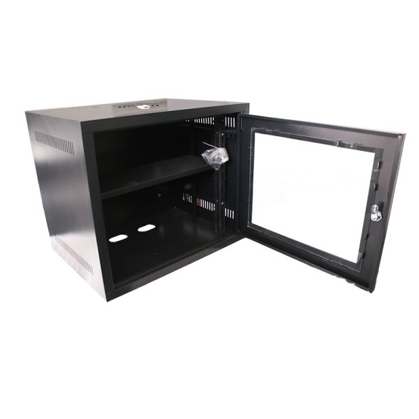 Removable Side Panel Server Room Wall Mounted Double Section Network Rack Cabinet 4U 6U