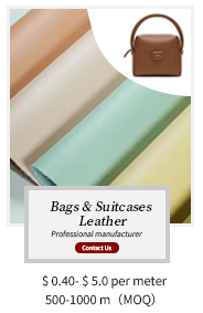 ECO 160cm Wide PVC Cowhide Pattern Double Faced Different Color Artificial Synthetic Leather Shoes Table Mat and Bags Fabric