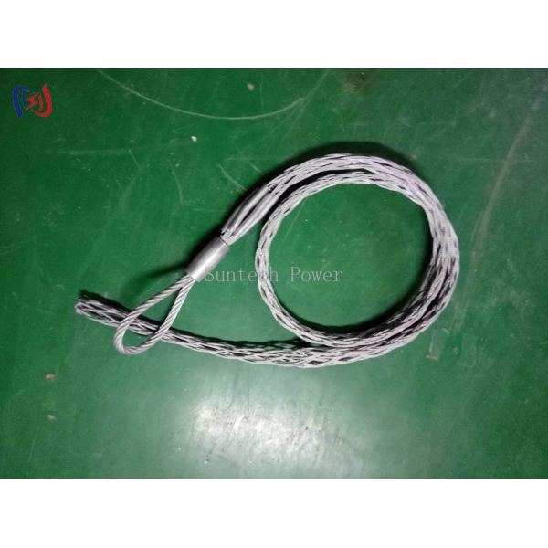 Flexible and High Strength Conductor Mesh Sock Joints with Vibration Resistance for Overhead Power Lines