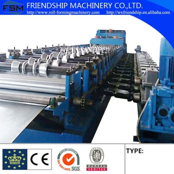 Automatic C Z Purlin Roll Forming Machine For Steel Sections Warehouse