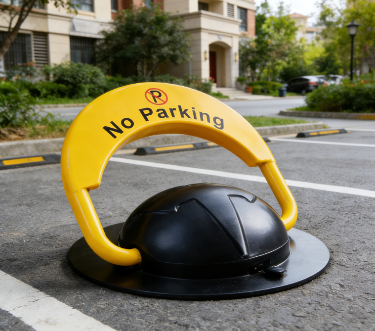 Rust Resistant Car Parking Locks Space Saving Remote Control Parking Lock IP67