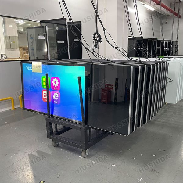 75 Inch Digital Signage with Touchscreen Enabled and Multi-language Support for Retail Advertising Display