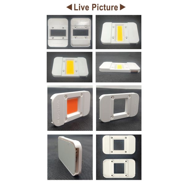 50W Dimming Cob LED Chip 25mm Supporting LED Light Source Holder