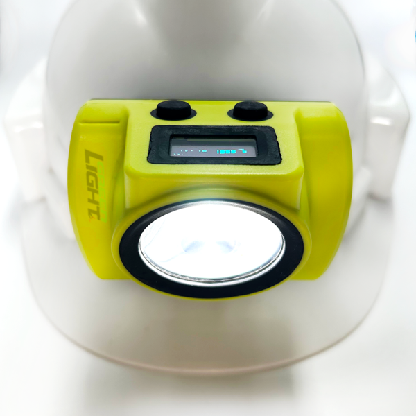 Rechargeable Cordless LED Mining Lamps with OLED Display USB Charging Cap Light Providing Lighting Solutions for Mining