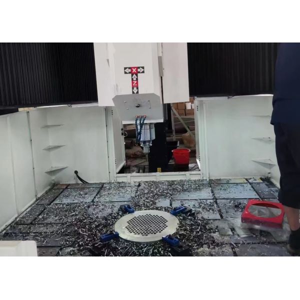 9000x7500x4000mm Overall Size CNC Gantry Flange Drilling Marking Machine BT50 Spindle Taper