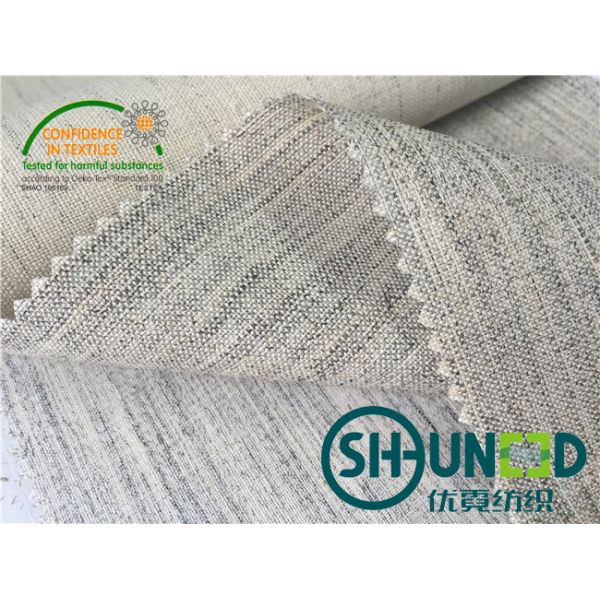 canvas interlining fabric by 150cm width for men's suit （ hair interlining )