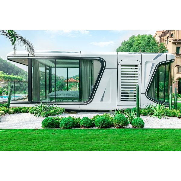 Portable Customized Modular Frame Modern Space Capsule Style Camping House For Outdoor Use