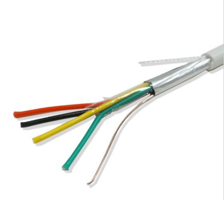 Shielded 0.22mm2 Stranded Conductor Security Alarm Cable for Indoor Remote Control