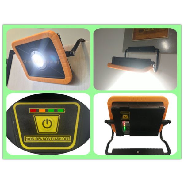 IP65 Powerful Usb Handheld Rechargeable Led Work Light With Versatile Stand