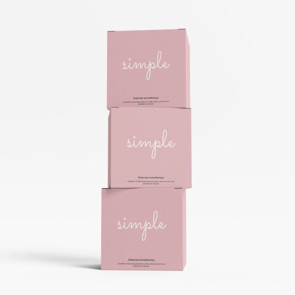 Rectangle Luxury Rigid Magnetic Gift Box For Perfume Packaging Skincare Set Essential Oil