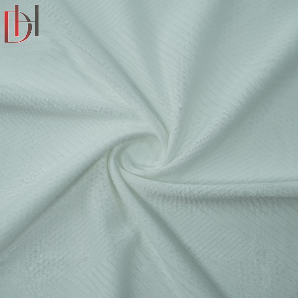 Customizable Comfortable Lightweight Rib 165cm 140g 100% Polyester Phantom T-shirt Clothing Fabric Factory