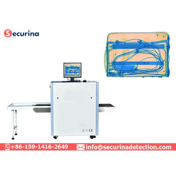 5030A Pseudo Color Image X Ray Baggage Scanner Machine With 80KV Generator