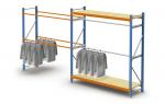 Steel Adjustable Light Duty Storage Rack / Commercial Pallet Racking For Clothes