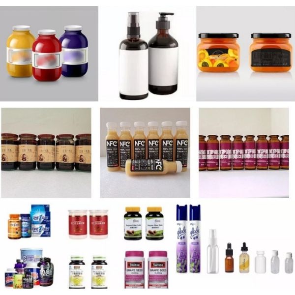 Semi Automatic Manual Round Bottle Labeling Machine Sticker Small Tabletop