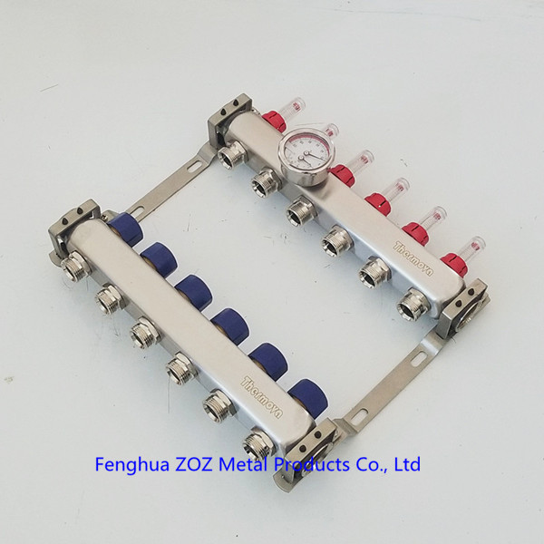 Radiant Floor Heat PEX Manifolds 4 Circuit