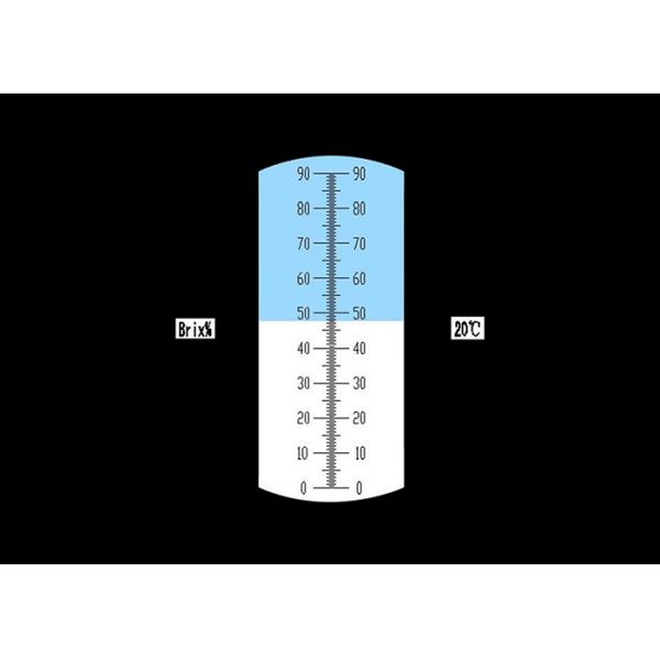 Honey Sugar / Red Sea Refractometer Handheld For Soft Drinks / Wine
