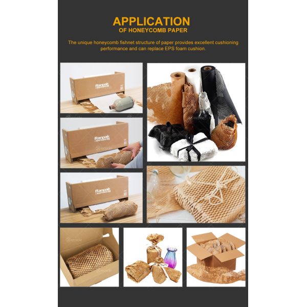 Customizable Honeycomb Paper Making Machine for Cushioning Pad Wrapping Craft Paper